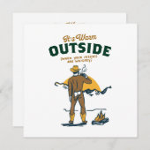 Grappige cowboy Drink whisky Kaart (Voorkant / Achterkant)