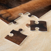 Grappige Cowboy Honden Puzzel | Wilde Westen Hond (Zijkant)
