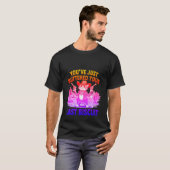 Grappige Cowboy Kat "Heeft Je Laatste Biscuit Gebo T-shirt (Voorkant volledig)