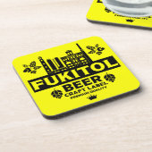 Grappige Craft Beer Labels Bier Onderzetter (Linkerzijde)