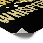 Grappige  Crappie Whisperer Gevist Poster (Hoek)