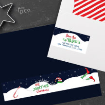 Grappige Crash-Landing Elf Merriest Christmas Wish