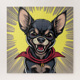 Grappige Crazy Chihuahua Legpuzzel
