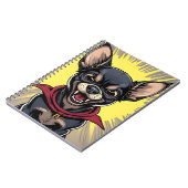 Grappige Crazy Chihuahua Notitieboek (Linkerzijde)