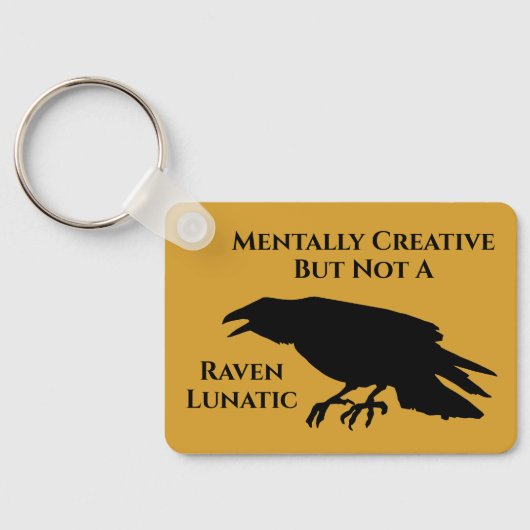 Grappige Creatieve Geest Sleutelhanger (Achterkant)