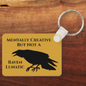 Grappige Creatieve Geest Sleutelhanger (Voorkant)