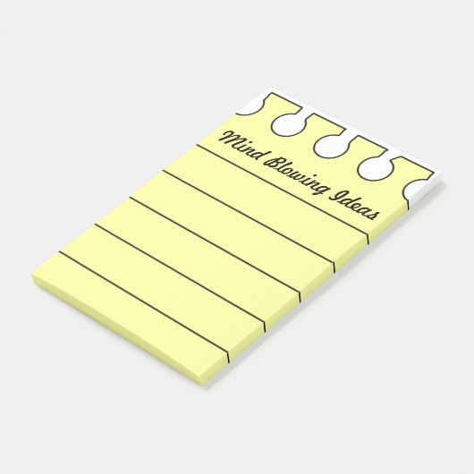 Grappige Creatieve Ideeën Persoonlijk Post-it® Notes (Schuin)