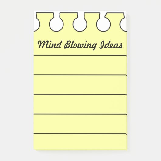 Grappige Creatieve Ideeën Persoonlijk Post-it® Notes (Voorkant)