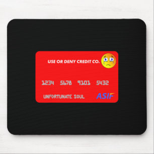 Grappige Creditcard Halloween Kostuum - Gebruikt o Muismat