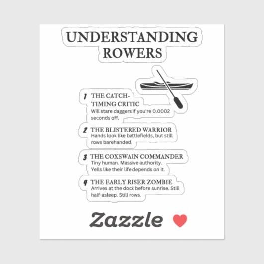 Grappige Crew Life definities Sticker (Vel)