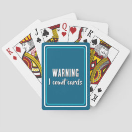 Grappige Cribbage Uitdrukking - Ik Tel Kaarten Bla