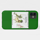 Grappige Cricket Opstap Lijnen iPhone 5 Hoesje (Achterkant (horizontaal))