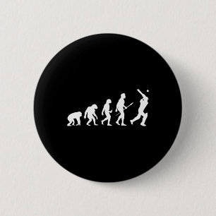 Grappige cricket-shirts voor mannen vrouwen kinder ronde button 5,7 cm
