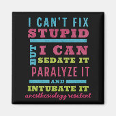 Grappige CRNA / anesthesioloog kan niet repareren Magneet (Voorkant)