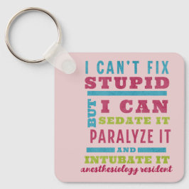 Grappige CRNA / anesthesioloog kan niet repareren  Sleutelhanger
