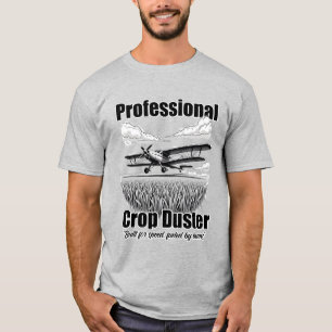 Grappige Crop Duster T-Shirt Bonen & Snelheid