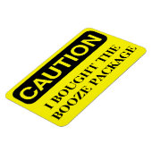 Grappige Cruise Cabine deur magneet - Booze pakket (Linkerzijde)