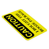 Grappige Cruise Cabine deur magneet - Booze pakket (Rechterzijde)