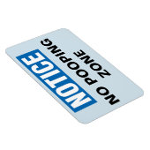 Grappige Cruise Cabine deur magneet - geen poepen (Rechterzijde)