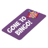 Grappige Cruise Cabine deur magneet - Gone to Bing (Linkerzijde)