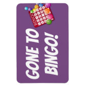 Grappige Cruise Cabine deur magneet - Gone to Bing (Verticaal)