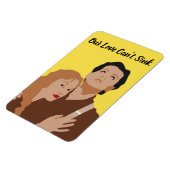 Grappige Cruise Cabine deur magneet - onze liefde (Linkerzijde)