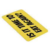 Grappige Cruise Cabine deur magneet - Tijd om weer (Rechterzijde)