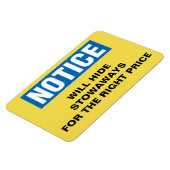 Grappige cruise cabine deur - zal verstekelingen v magneet (Linkerzijde)