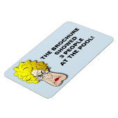 Grappige Cruise Cabine Deurmagneet - Brochure Magneet (Linkerzijde)