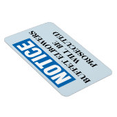 Grappige Cruise Cabine Deurmagneet - Buffet Magneet (Rechterzijde)