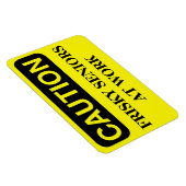 Grappige Cruise Cabine Deurmagneet - Frisky Senior Magneet (Rechterzijde)