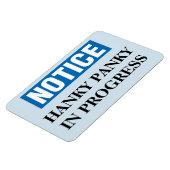 Grappige Cruise Cabine Deurmagneet - Hanky Panky Magneet (Linkerzijde)