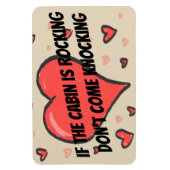 Grappige Cruise Cabine Deurmagneet Magneet (Verticaal)