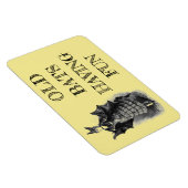 Grappige Cruise Cabine Deurmagneet - Old Bats Magneet (Rechterzijde)