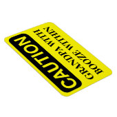 Grappige Cruise Cabine Deurmagneet - Opa Booze Magneet (Rechterzijde)