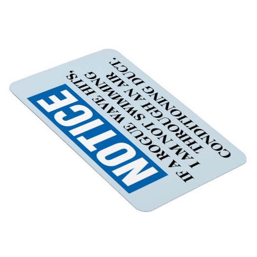 Grappige Cruise Cabine Deurmagneet - Rogue Wave Magneet (Rechterzijde)