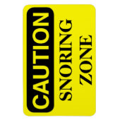 Grappige Cruise Cabine Deurmagneet - Snoring Zone Magneet (Verticaal)
