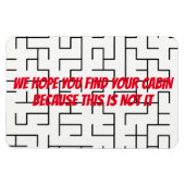 Grappige Cruise Cabine Deurmagneet - Vind uw Cabin Magneet (Horizontaal)