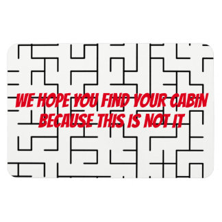 Grappige Cruise Cabine Deurmagneet - Vind uw Cabin Magneet