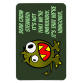 Grappige Cruise Cabine Door Hungover Magneet (Verticaal)