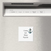 Grappige Cruise Deur Magneet Stateroom Eten Herhal (Insitu (Vaatwasser))