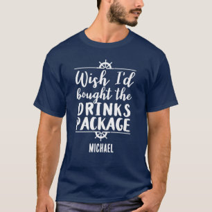 Grappige Cruise Drinken Pakketaanbieding T-shirt