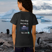 Grappige Cruise Kinderen Nemen Selfie Personalisee T-shirt