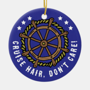 Grappige Cruise Lover Quote Kerstmis Keramisch Ornament