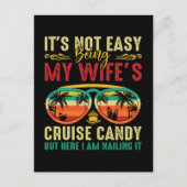 Grappige Cruise Snoep Man Briefkaart (Voorkant)