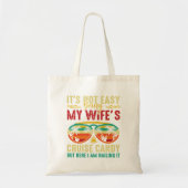 Grappige Cruise Snoepman Echtgenoot Tote Bag (Voorkant)