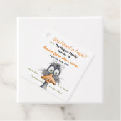 Grappige Cruising Duck Labels (In situ)