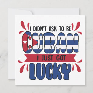 Grappige Cubaanse Quote Cuba vlag