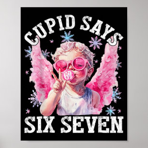 Grappige Cud Zegt Zes Zeven Valentijn 67 Meme Mann Poster