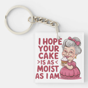 Grappige cupcake bakken oma citaten cupcake liefhe sleutelhanger